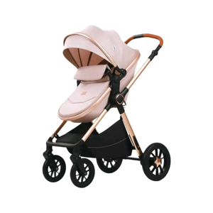 Passeggino per Bambini Omologato EN1888-2 con Manico Reversibile in PU, Telaio Pieghevole in Lega di Alluminio e Ruote in Gomma - Product Image 4