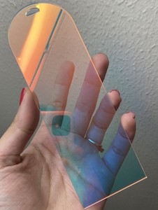 1.97*6英寸空白促销书签虹彩亚克力书签/名牌/派对座位卡 - Product Image 3