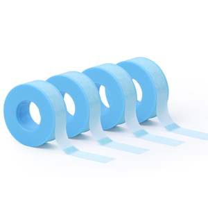 Cinta Médica de Silicona Microporosa Hipoalergénica al por Mayor, 1 Pulgada x 5.5 Yardas, Azul, 120 Rollos por Caja (12 Rollos x 10 Paquetes) - Product Image 5