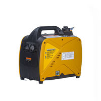 Générateur électrique à essence silencieux de haute qualité BISON (CHINE) Mini 1 kVA, 220 VAC/50 Hz, démarrage à distance, usage domestique
