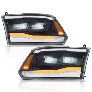 AURON Nouveau Phare Avant LED 32V 6000K 60W 6000 Lumens à Feuilleux pour Dodge Ram 2009-2018 Vente en Gros - Product Image 3