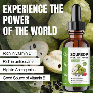 Private Label Zuurzak Multivitamine Vloeibare Druppels 100% Zuivere Immuunondersteuning Orale Vloeistof Gezondheidsvoeding 60ml - Product Image 4