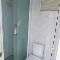 Contenedor de Envío Apilable de 20 pies, Impermeable, con 2 Dormitorios y 1 Baño |   Alquiler de Vacaciones y Casa de Vacaciones de Diseño Moderno