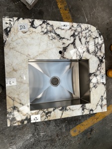 Mármol Calacatta Viola de Lujo y Belleza Italiana, Isla de Cocina Viola para Villa o <span class=keywords><strong>Bar</strong></span> - Product Image 5