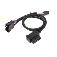 Kit de Conexión en Y OBD2 Universal Personalizado, Macho a 2 Hembras con Soportes de Montaje