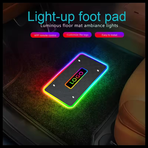 Tira de Luces LED Impermeable USB 4 en 1 para el Interior del Automóvil, Iluminación Ambiental Colorida para Alfombrillas, Mejora la Atmósfera del Automóvil - Product Image 3