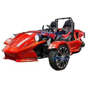 Triciclo Eléctrico de Carreras de Tres Ruedas con Velocidad de 120 Km/h, Capacidad de 300 kg, 2 Asientos, Certificado CE para Adultos - Product Image 1