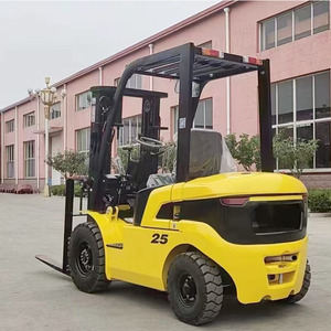 Tragbarer 3T Hydraulikstapler mit Sitz, Verbrennungsmotor-Gabelstapler, Mini-EP Carretilla Elevadora, Kleiner Lagerstapler mit CE-Zertifizierung, Diesel - Product Image 4