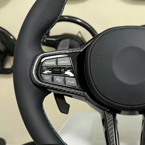 Volant <span class=keywords><strong>sport</strong></span> en fibre de carbone sur mesure pour <span class=keywords><strong>BMW</strong></span> M3 M4 M5 <span class=keywords><strong>M8</strong></span> X3M X4M X5M X6M G80 G82 F90 F91 F92 F93 F97 F98 G05 G06 - Product Image 5
