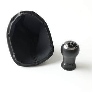 Couvercle de levier de vitesse en cuir pour voiture, pour Toyota Yaris II 2 MK2, conception ergonomique - Product Image 4