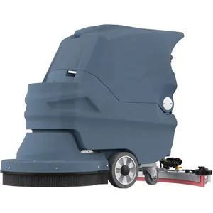 Small single brush riding floor scrubbers drive multi-scene cleaning equipment floor scrubbers