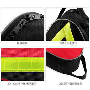 Kit de Herramientas de Emergencia Multifuncional de 7 Piezas para Viajes por Carretera, Seguridad Vial y Autorescate con Triángulo de Advertencia - Product Image 3