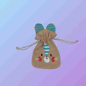 Sac à cordon en jute réutilisable et portable - Résistant à l'eau, écologique, de haute qualité pour les courses et les promotions - Product Image 4