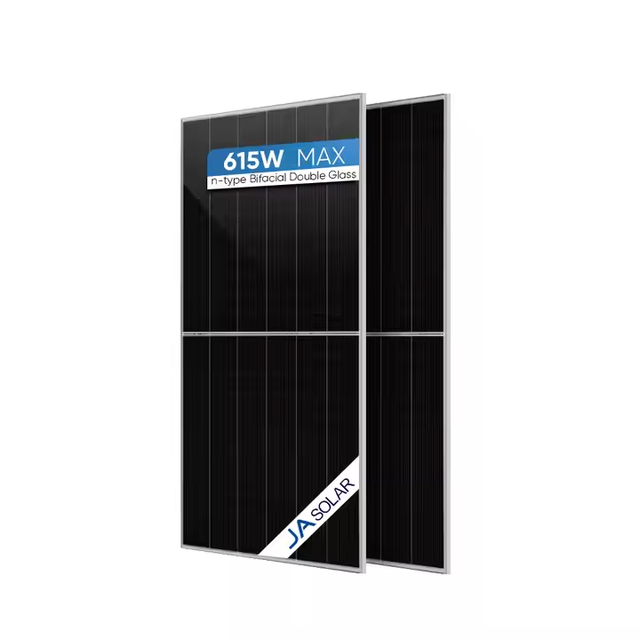 JA High Power Monocrystalline Paneles Solar 585 Watt 590 Watt 600 Watt Europe Stock Solar Panel