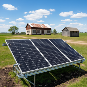 Kit Completo de Energía Solar de 1200W 24V D0100XFP4VV con 6 Paneles Monocristalinos de 200W para Casa, Cobertizo o Granja - Product Image 2