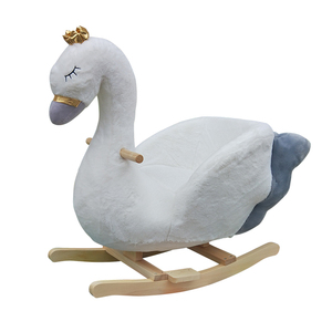 À <span class=keywords><strong>bascule</strong></span> en peluche <span class=keywords><strong>cygne</strong></span> jouet avec bébé musique rock pour les enfants - Product Image 5