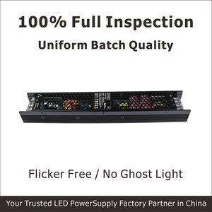 Driver LED pour éclairage d'exposition 24V 300W, OEM ODM HRS Triac LED 0-10V, câblage de signal unique et séparé, sans dérive de tension - Product Image 2