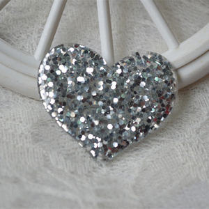 Diseño Ecológico, Adornos de Resina sin Purpurina con Forma de Corazón Pintado, Dijes de <span class=keywords><strong>Estrella</strong></span> para Slime, para el Día de San Valentín - Product Image 4
