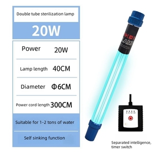 5W/7W/9W/11W cá xe tăng dẫn ánh sáng hồ cá ánh sáng diệt khuẩn Đèn cá xe tăng UV tiệt trùng đèn với bộ đếm thời gian - Product Image 6