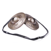 Tingsha Handmade Bronze Religious Percussion Instruments for Sound Healing Cymbals Bells SAMYAK Brand TC-0013