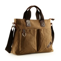Sac à bandoulière vintage en toile noire pour homme, les meilleures sacoches pour ordinateur portable, sacs messager de créateur pour homme, sacs pour ordinateur portable 1028