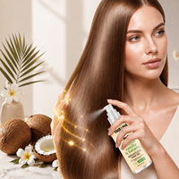 Aceite Capilar Babassu de Coco y Vainilla, Acabado Suave y Sedoso, No Grasoso, para el Cuidado Diario del Cabello, OEM, ODM, Logotipo Personalizado
