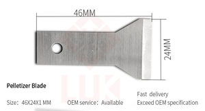 <span class=keywords><strong>EREMA</strong></span> 10% DE DESCUENTO cuchilla de peletización de plástico máquina granuladora gránulos condones - Product Image 4