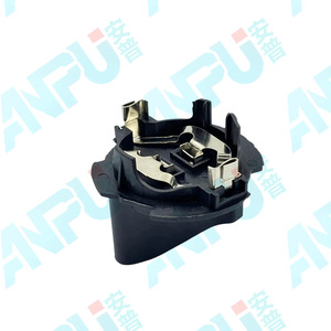 Support d'ampoule RZ-01-A0206 en plastique noir H1-H7 pour phare de croisement Volkswagen Golf - Product Image 3