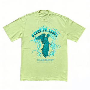 เสื้อยืดแบรนด์ผู้ชาย รุ่น 220 กรัม เสื้อยืดผู้ชายไซส์ใหญ่ พิมพ์ลาย ผ้าฝ้ายแท้ แขนสั้น สไตล์ลำลอง - Product Image 4