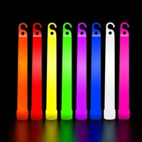 Bâtons lumineux en plastique de 6 pouces, étanches, pour fêtes, camping, situations d'urgence et pannes de courant, vente en gros