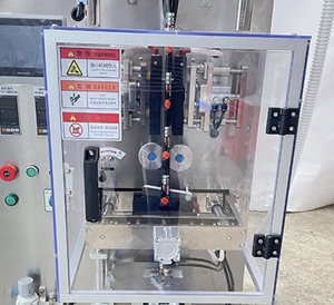 Machine d'emballage alimentaire électrique automatique haute précision HL460F 50-1500ML 75 sachets/min avec film plastique et aluminium - Product Image 2