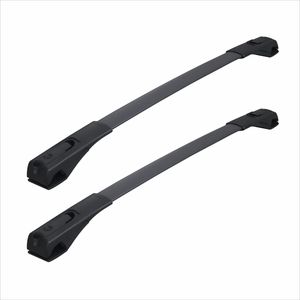 Coche techo desmontable estante equipaje OEM negro <span class=keywords><strong>RAV4</strong></span> 2013-2018 Color negro Cruz Bar de aluminio 4X4 modelo especial de techo de coche rack - Product Image 1