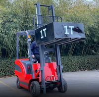 Nuovo Carrello Elevatore Telescopico Elettrico Wangong con Batteria al Piombo-Acido e Capacità di 1 Tonnellata