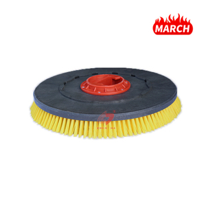 Brosse à récurer rotative à usage moyen de 13 pouces, matériau plastique neuf - Product Image 1