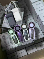 Ventilateur portable pliable rechargeable 1800 mAh à 100 vitesses avec affichage numérique, moteur sans balais haute vitesse, ultra léger, mini ventilateur de poche