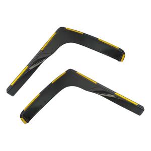 2 déflecteurs de vitre pour FORD TRANSIT CUSTOM 2013-2023, injection en PC, déflecteurs de vent encastrés, pare-pluie, accessoires auto - Product Image 1