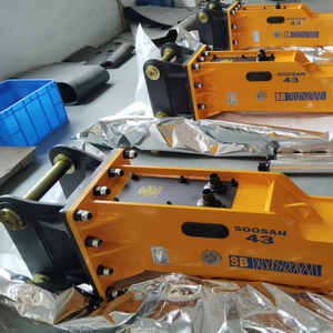 SB43 Original New Hydraulic Breaker for Mining Construction Engine-Centric Chisel Gearbox Hammer Pump Original Packaging Box - Product Image 1