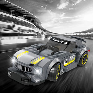 Wange 2870 Creative MOC Block <b>Car</b> Supercar Sports <b>Car</b> City Decoration Kids Assemble <b>Building</b> Block Plastic Toy Set Gift Juguete - Product Image 2