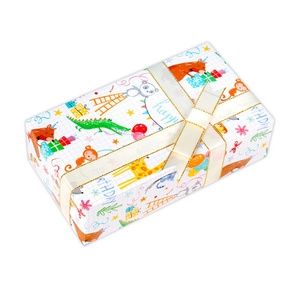 Cartoon Custom <b>Book</b>/Flower/Gift <b>Box</b> Wrap Single Side Plastic Paper for Photo Frame Wholesale - Product Image 2