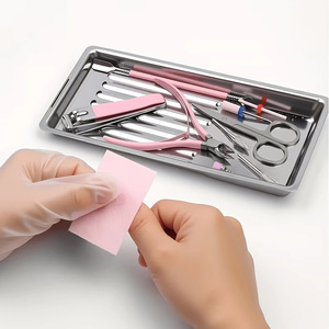 Plateau de stérilisation pour outils de manucure Yiwu Tangheng E-commerce Co., Ltd. 100 mm en acier inoxydable 304 pour usage esthétique et dentaire - Product Image 1