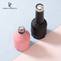 Bouteille de vernis à ongles populaire de 13 ml, flacon en verre personnalisé pour vernis gel, flacon cosmétique en verre avec pinceau et couvercle