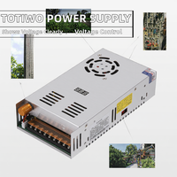 Alimentation industrielle à sortie unique réglable avec affichage numérique AC110/220V DC0-48V 10Amp 480W 500Watt SMPS TTW-480-48DD 90%