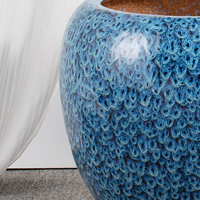 Pots de plantes d'intérieur et d'extérieur durables européens, autres fournitures de jardin, grande capacité, pot rond pour fleurs artificielles, kit de sol
