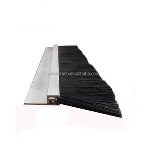 Cepillos industriales tira de nylon marco metálico cepillo de tira con soporte de aluminio - Product Image 3