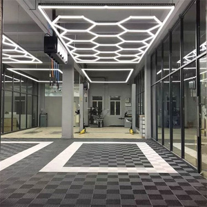 Lampe décorative moderne hexagonale à LED pour <span class=keywords><strong>garage</strong></span>, salon de coiffure, atelier <span class=keywords><strong>automobile</strong></span> - Meilleure vente - Product Image 6