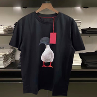 Nouveau T-shirt décontracté pour homme 2026, imprimé, respirant, en pur coton, doux pour la peau, T-shirt épais à manches courtes pour homme
