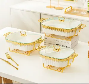 serving trays luxury ship America 6-9usd restaurant hotel supplies dishes for party wedding serving with handle serving trays