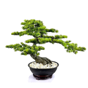 Albero Bonsai Artificiale in Stile Cinese, Pino Finto Realistico per Decorazione Interna ed Esterna, Giardino, Soggiorno, Ufficio e Patio - Product Image 2
