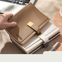 Carnet de notes en cuir personnalisé avec logo en relief, estampage à chaud argent ou or, avec stylo, journal à couverture rigide, agenda relié en papier