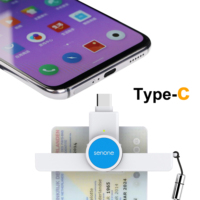 Lector y Grabador de Tarjetas Inteligentes USB Portátil con Chip EMV, Lectura y Escritura de Tarjetas IC, Plug-and-Play para Sistemas POS de Oficinas Bancarias y Tiendas Minoristas